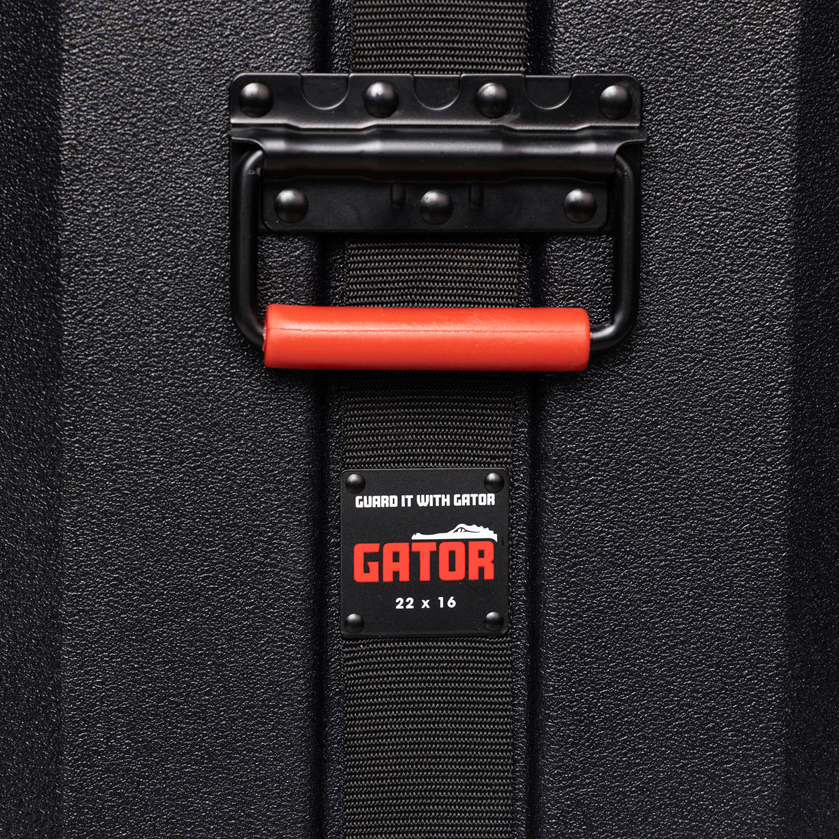 Gator Grooves Roto-Molded Bass Drum Case with Padding; 22" x 16"