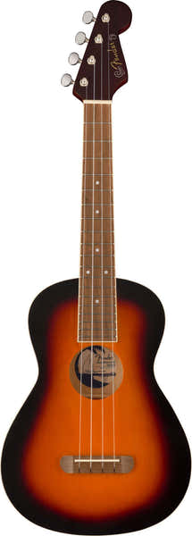 Avalon Ukelele tenor nogal sunburst de 2 colores