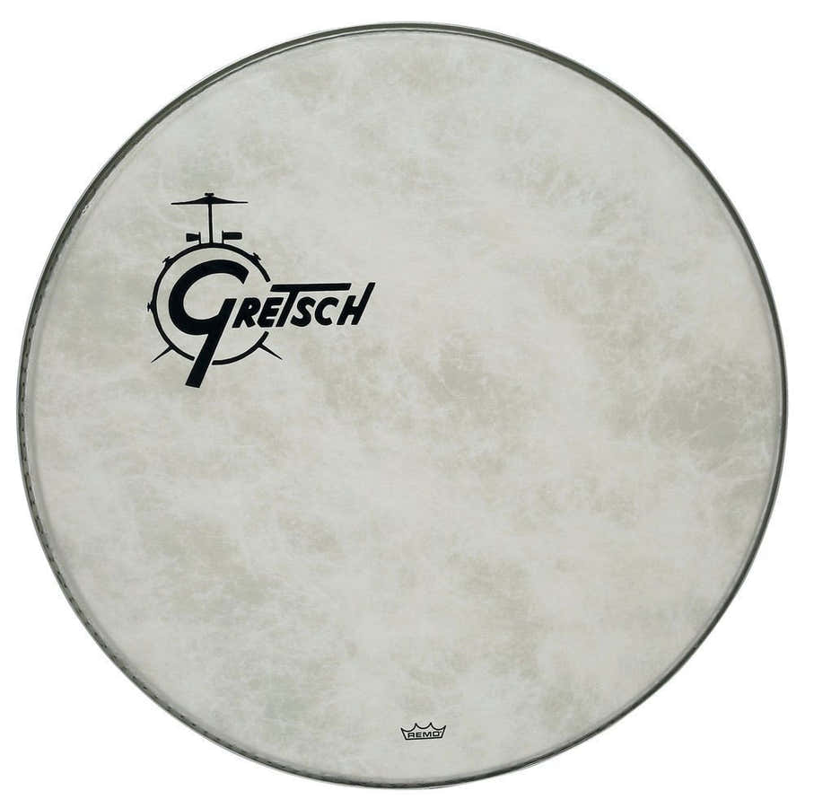 FIBERSKYN 20" LOGO GRETSCH DRUMS RESONANCIA