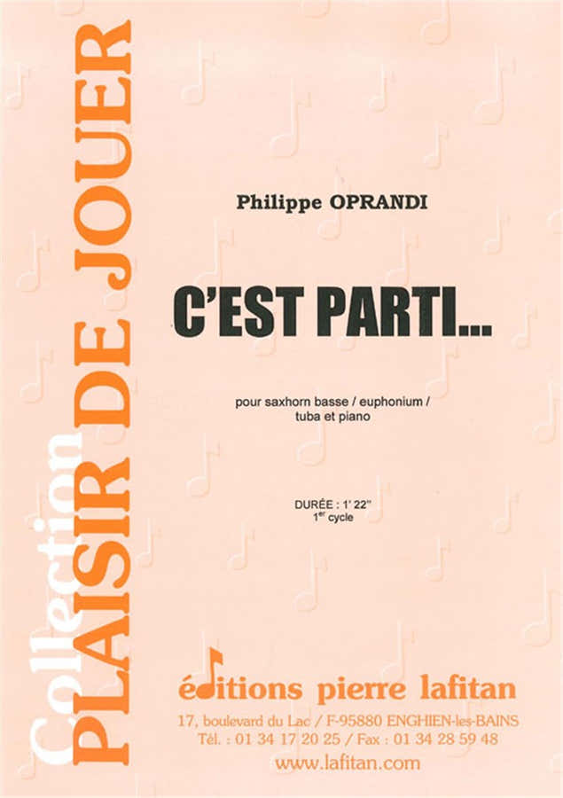Oprandi Philippe - C'est Parti - Tuba & Piano