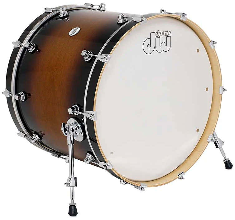 22X18 BASS DRUM DESIGN TOBACCO BURST