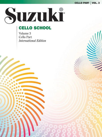 Suzuki Cello School Part Vol.3