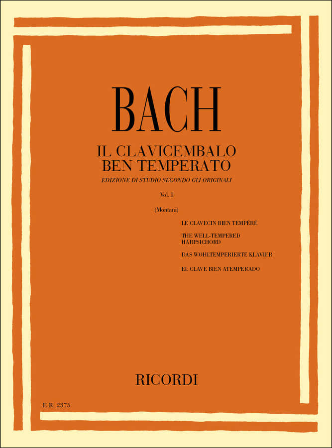 Il Clavicembalo Ben Temperato Volume I