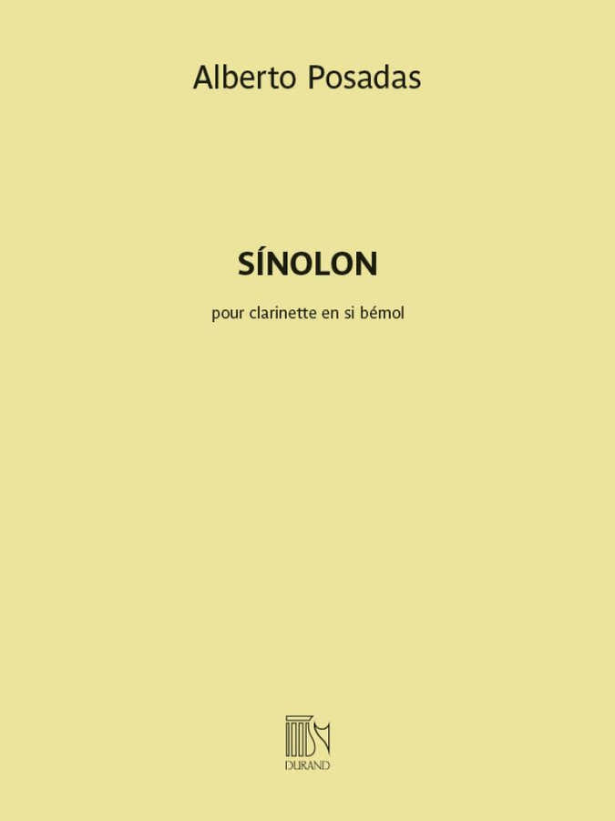 POSADAS ALBERTO - SINOLON - CLARINETTE