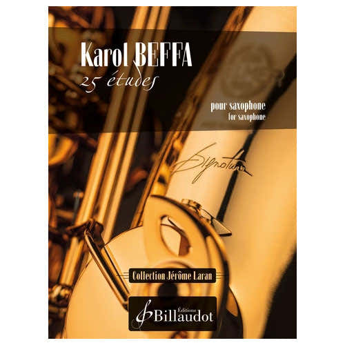 25 Études Saxophone - Beffa