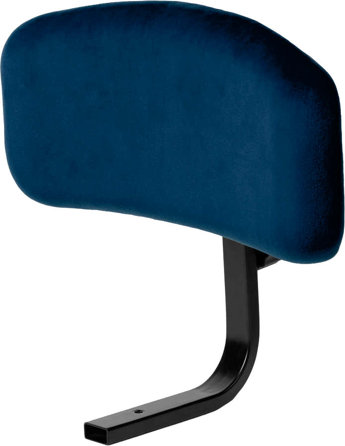 Respaldo para asiento de batería azul