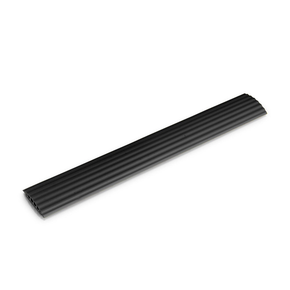 Defender Office Canaleta de cables de 4 canales Negra