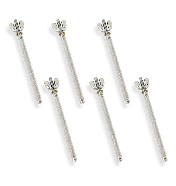 LP765 3/8-INCH KNURLED RODS FOR LP760A WORKSTATION (6 PACK)
