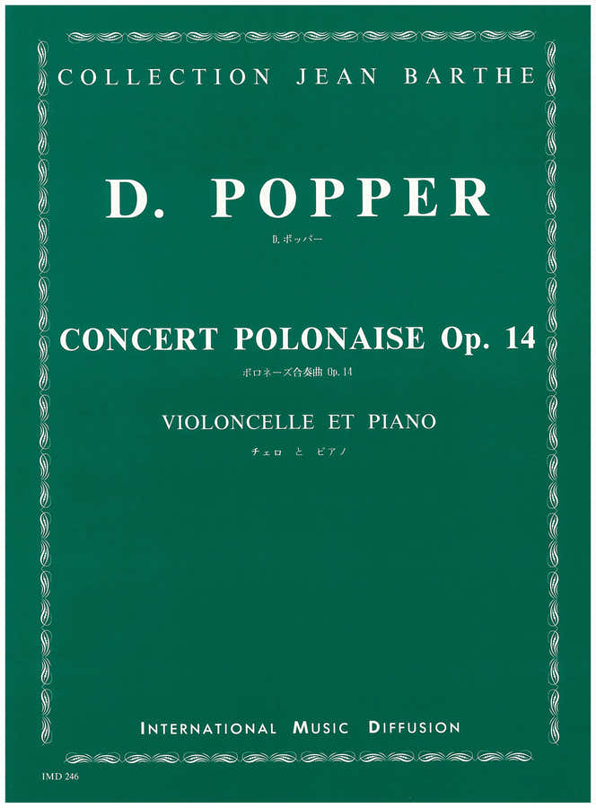 Popper - Concert Polonaise Op 14 - Violoncelle & Piano