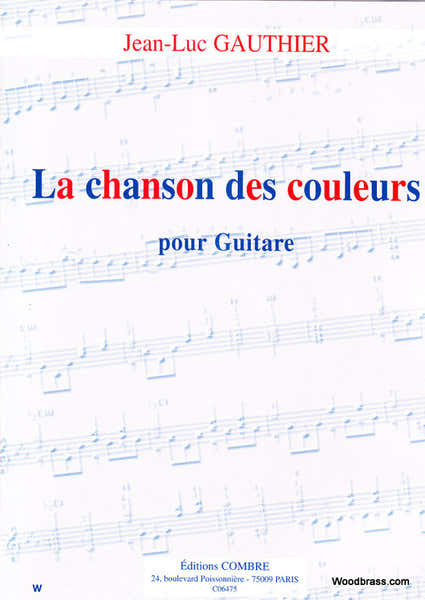 Gauthier JEAN-luc - La Chanson Des Couleurs - Guitare