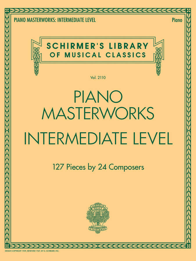 Obras maestras para piano - Nivel intermedio