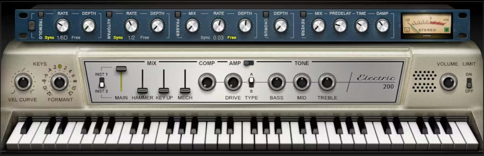 Piano eléctrico 200