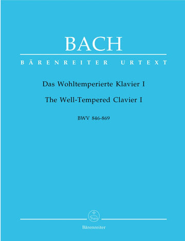 BACH J.S. - DAS WOHLTEMPERIERTE KLAVIER I BWV 846-869