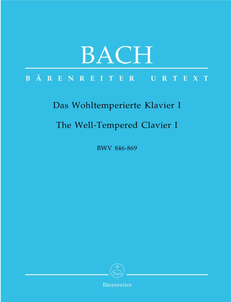 BACH J.S. - DAS WOHLTEMPERIERTE KLAVIER I BWV 846-869