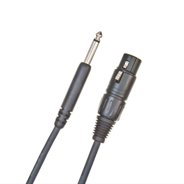 CLASSIC SERIES UNBALANCED MICROPHONE CABLE XLR-TO-1/4-INCH 25 FEET