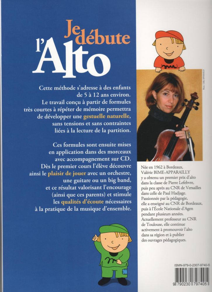 Empiezo con la viola Vol.1 - Bime-Apparailly