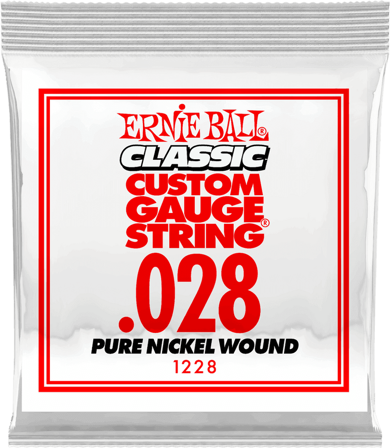 .028 CLASSIC PURE NICKEL WOUND ELECTRIC GUITAR STRINGS