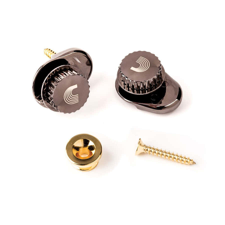 UNIVERSAL GOLDEN STRAP FASTENING SYSTEM BY D'ADDARIO