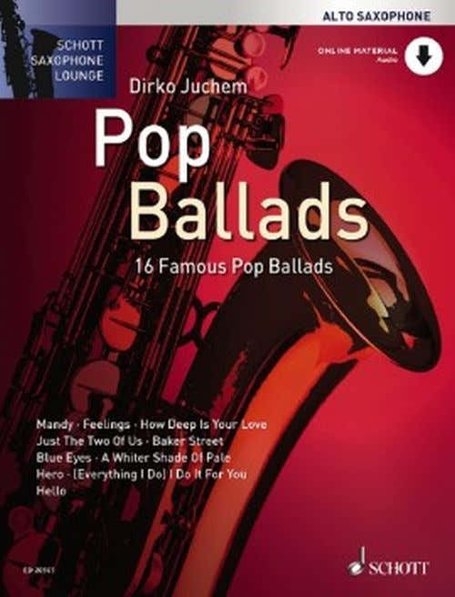 Pop Ballads + MP3 - Alto Saxophone