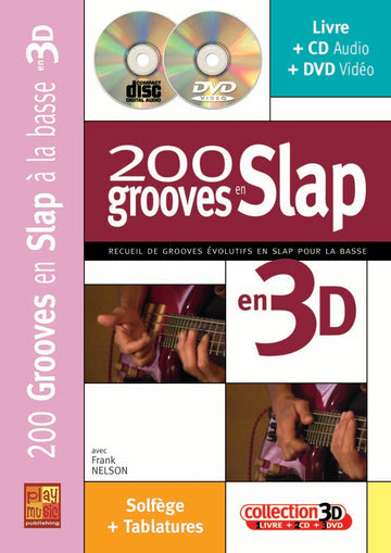 Nelson Franck - 200 Grooves En Slap En 3D CD + DVD
