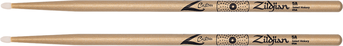 DRUMSTICKS Z-CUSTOM 5A GOLD CHROMA NYLON