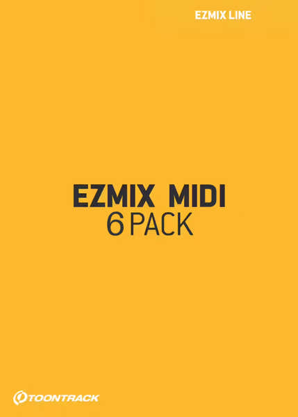 Toontrack EZmix MIDI Pack de 6