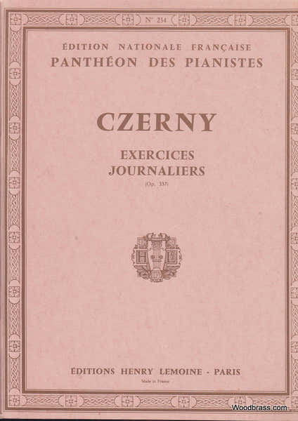 Czerny - Exerc. Journaliers (40) Op.337 - Piano