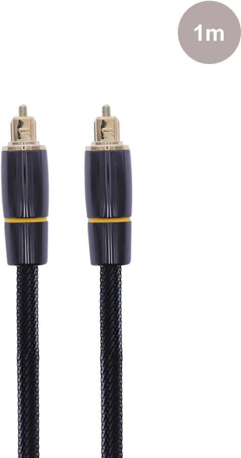 Cables ópticos TOSLINK 1m
