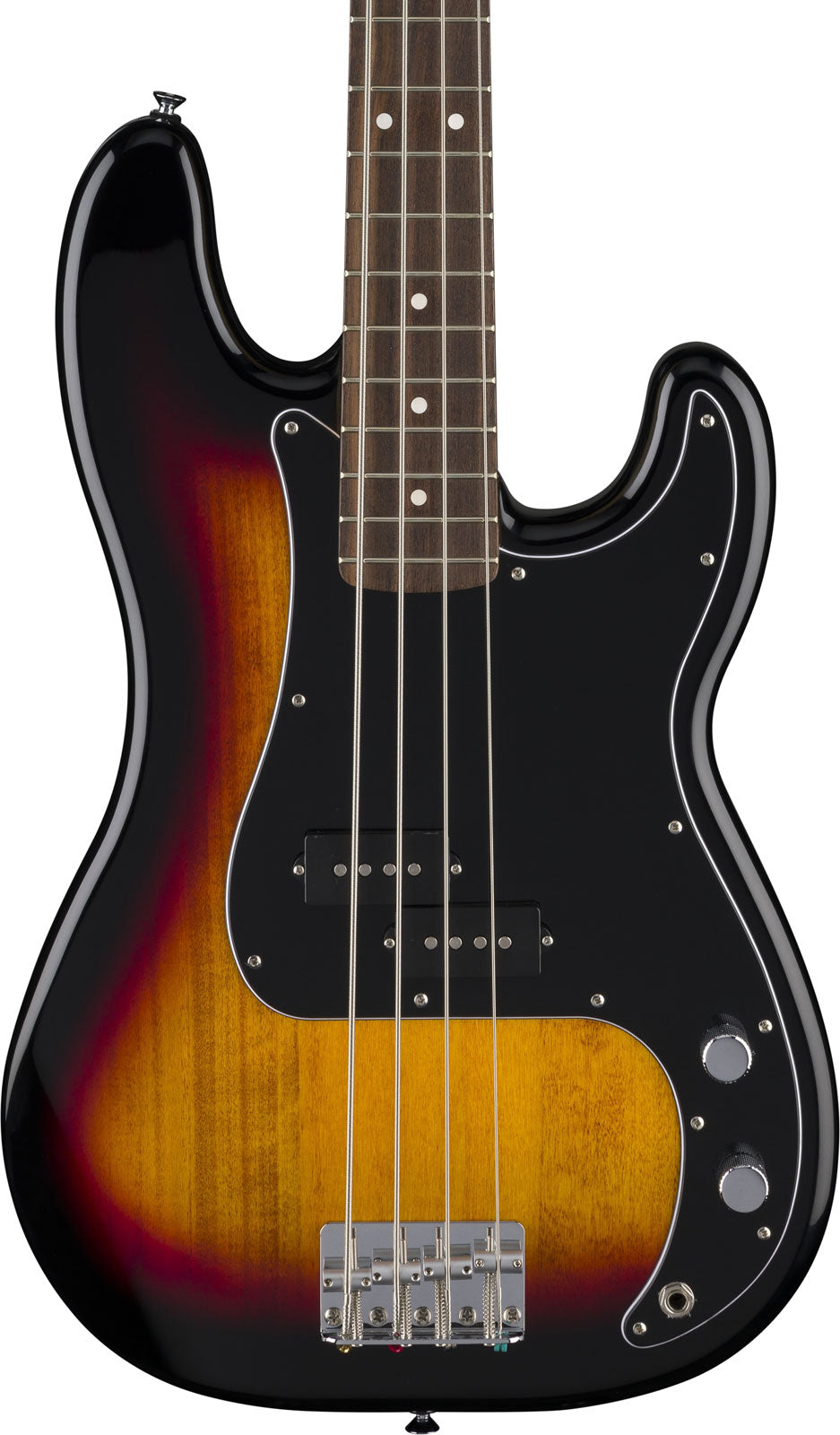 Estándar Precision Bass LRL golpeador negro Sunburst de 3 colores