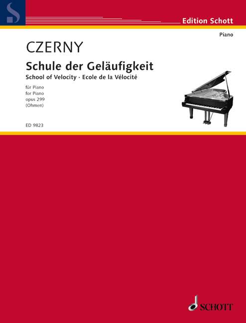 Czerny Carl - School Of Velocity Op. 299 - Piano