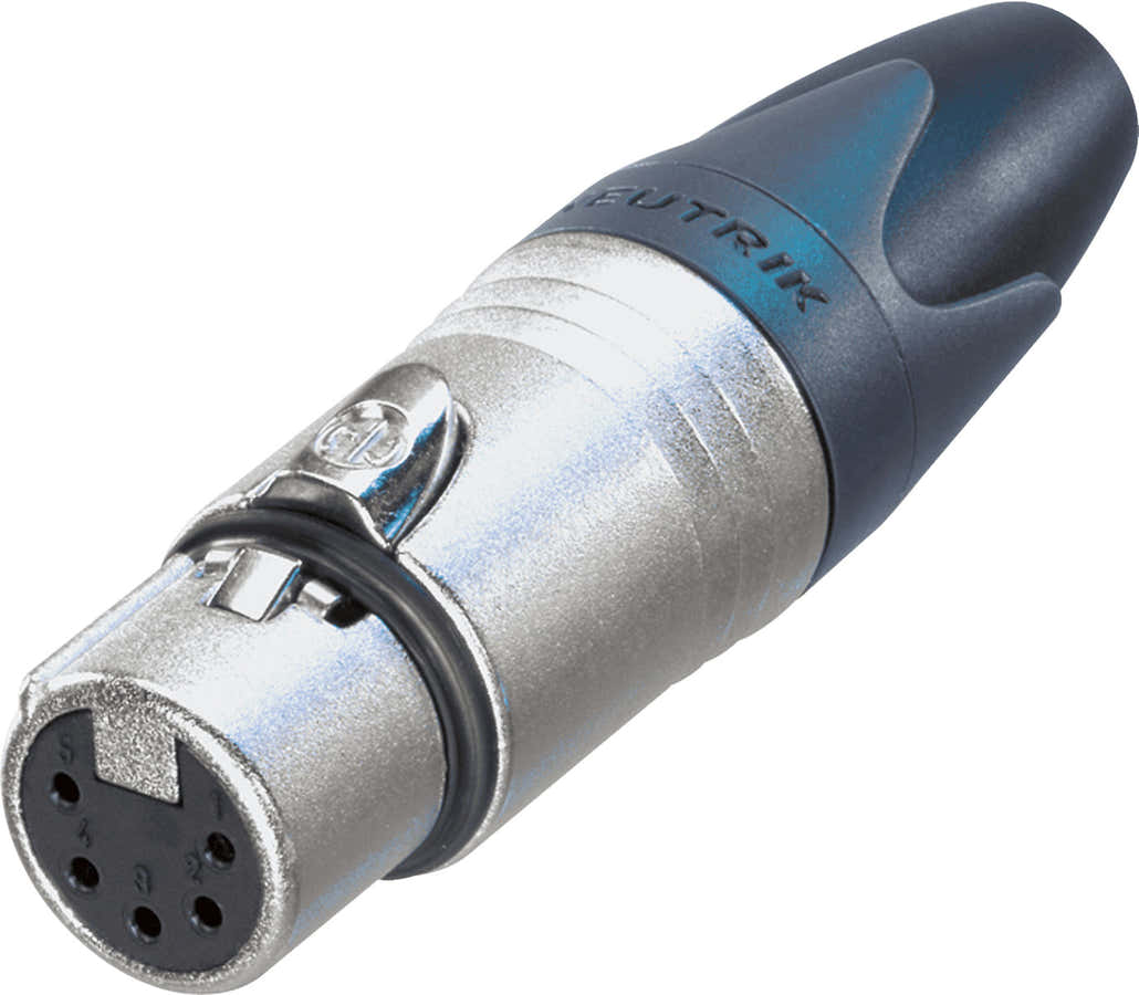 XLR FEMALE PLUG 5-POLE XX SERIES