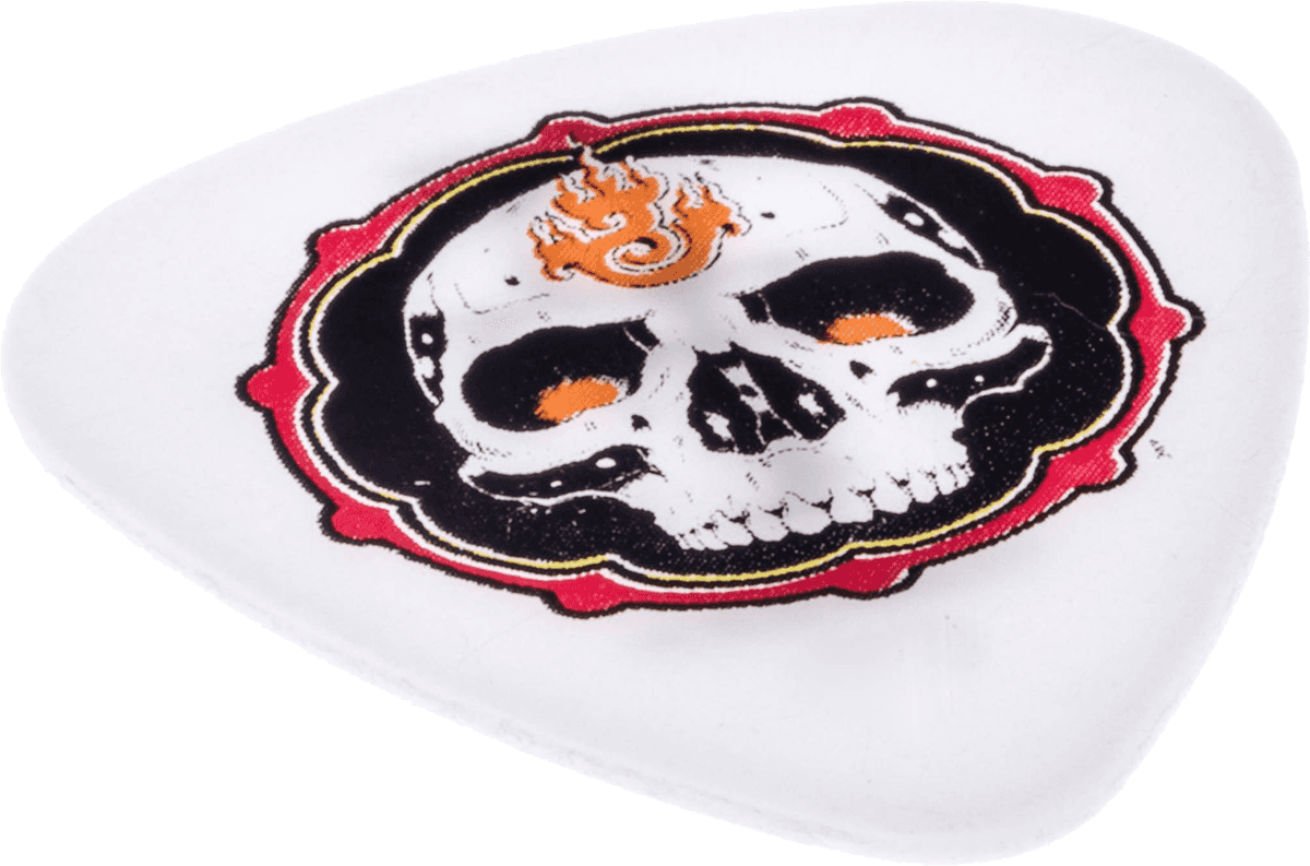 36 x 0,73mm Blackline II Alan Forbes Flame Skull White
