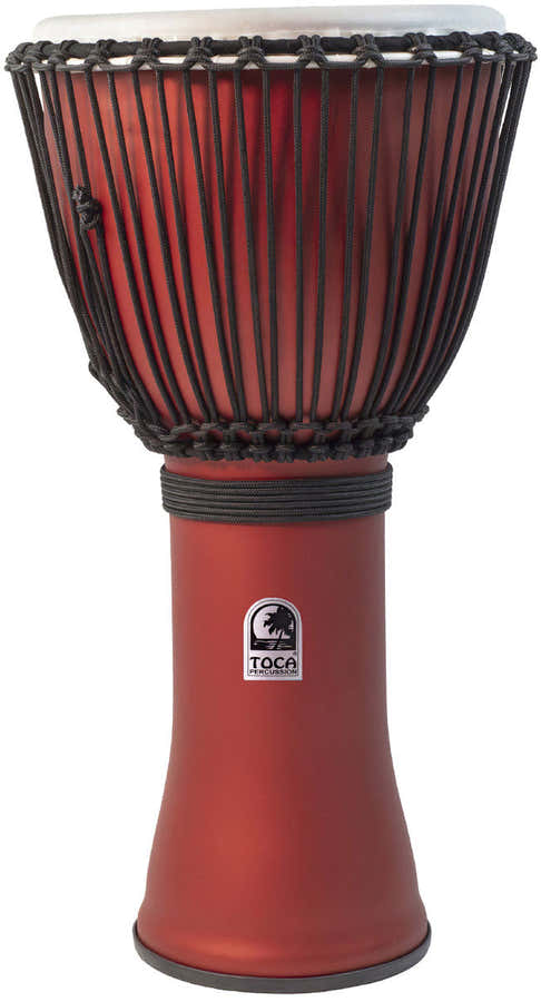 Djembe Freestyle Rope Tunned Matte red SFDJ-10RR