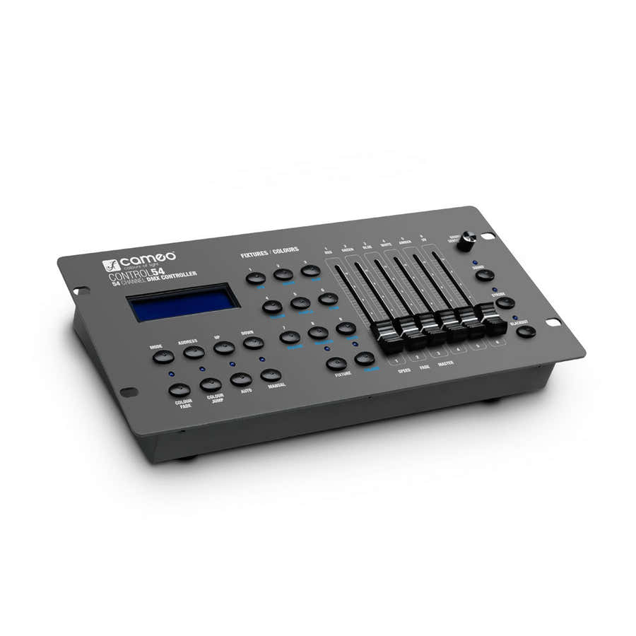 CONTROL CONTROLADOR DMX 54 - 54 CANALES