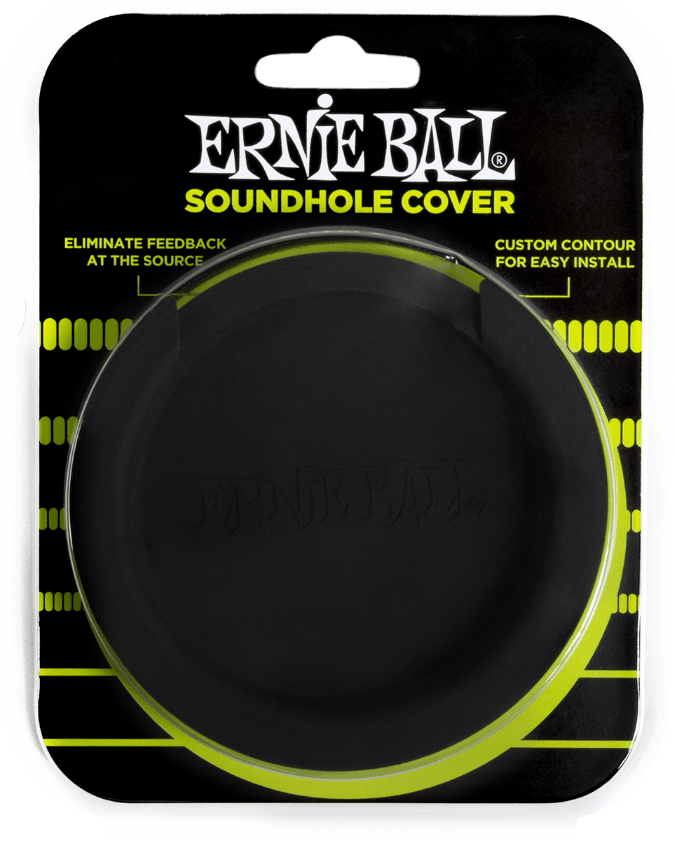 Black soundhole cover