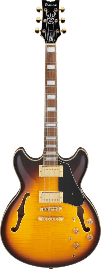 JSM10em Firma de John Scofield Burst de dos tonos