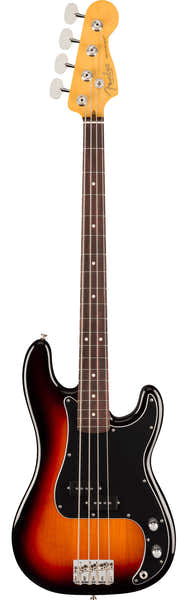 American Professional Classic Precision Bass RW Sunburst de 3 colores