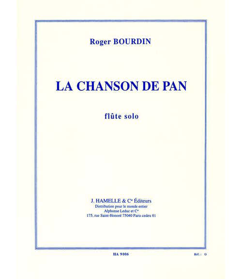 Bourdin R. - La Chanson De Pan - Flute Solo