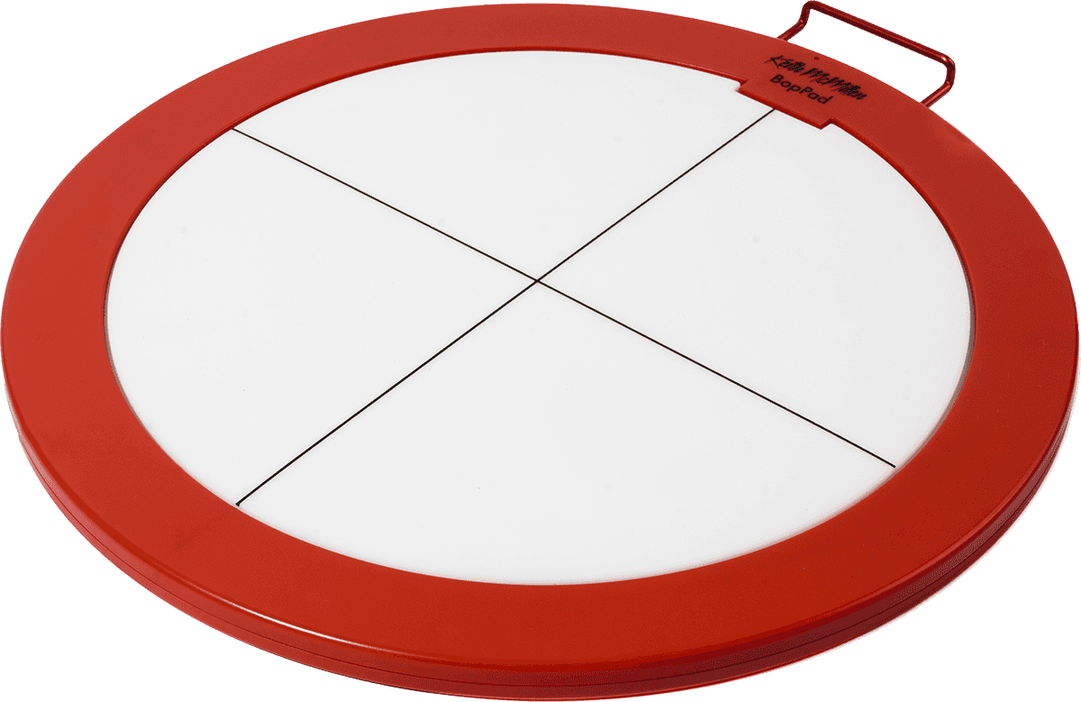 Boppadr - Controlador MIDI Boppad Rojo Para Batería