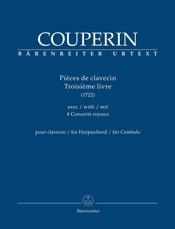 Couperin Francois - Pieces De Clavecin Troisieme Livre