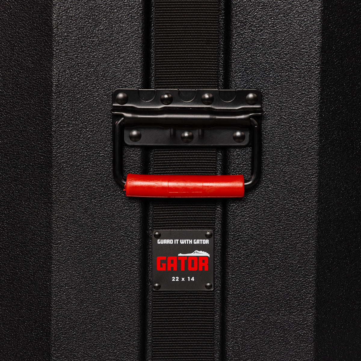 Gator Grooves Roto-Molded Bass Drum Case with Padding; 22" x 14"