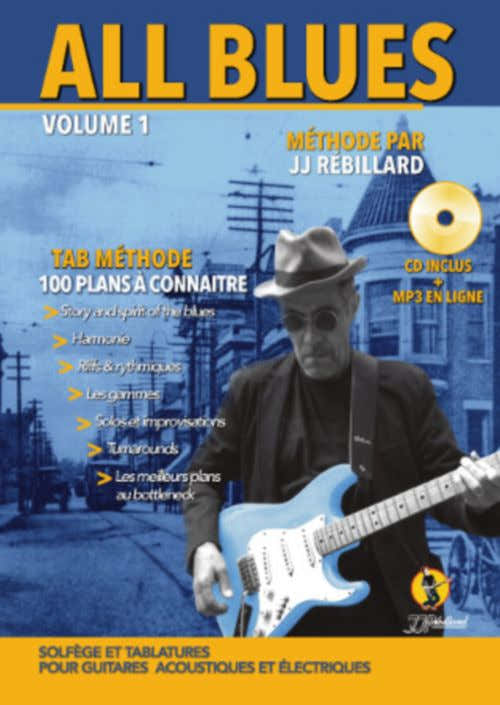 Rebillard J.J - All Blues + CD - Guitare Tab