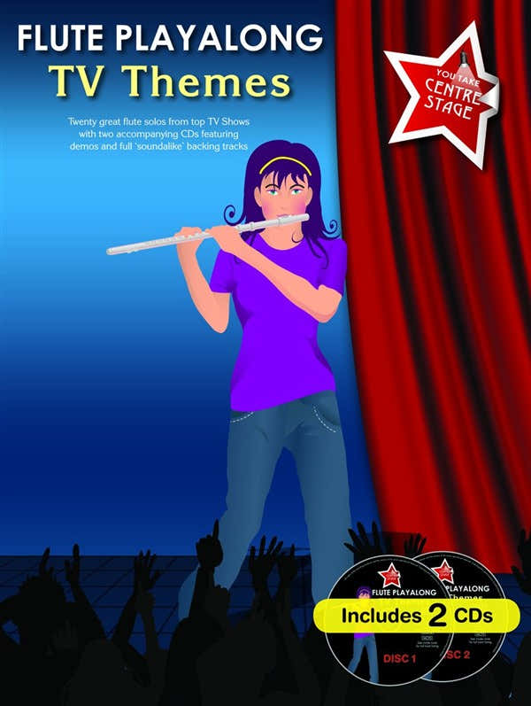 Flute Playalong TV Themes + CD - Flute