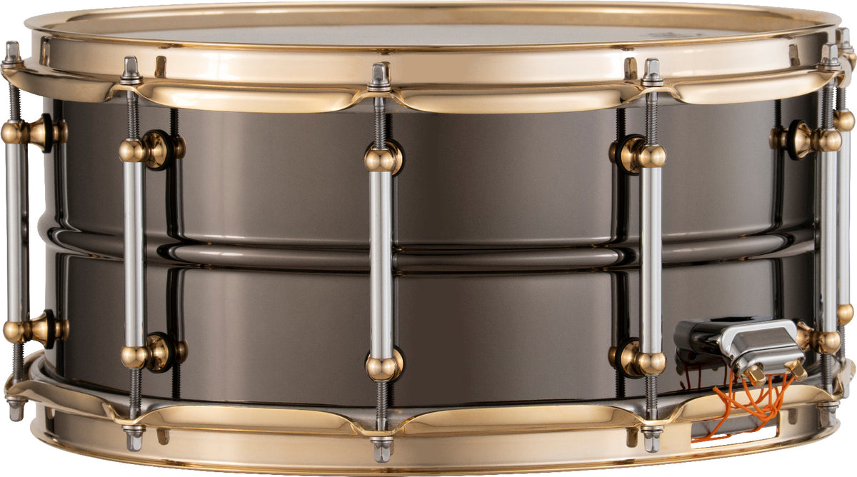 Sensitone Snaredrum Black Nickel Brass 14 x 6,5"