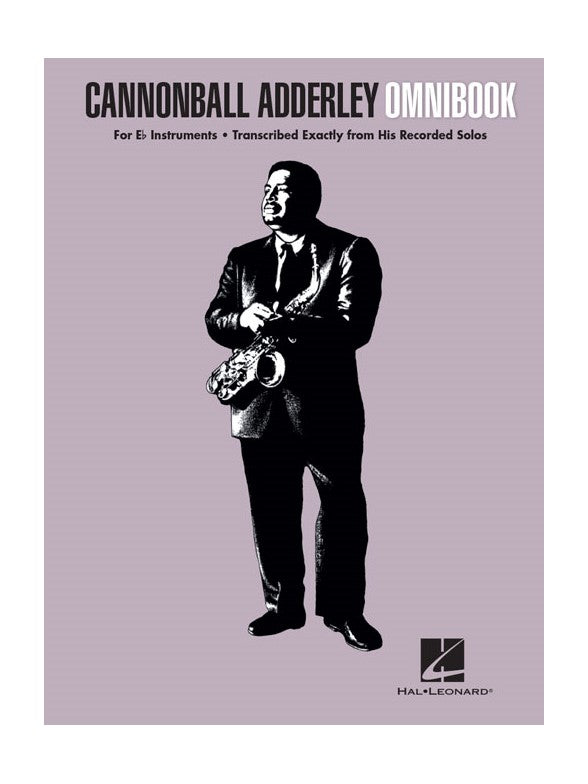 Hal Leonard Cannonball Adderley - Omnibook (eb Instruments)