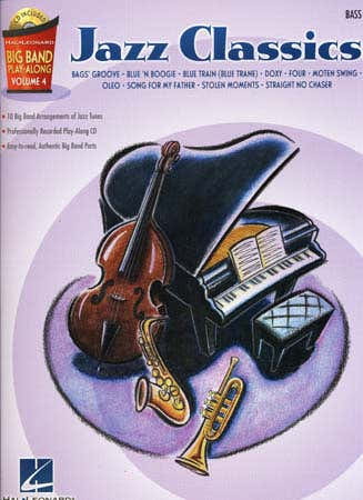 Big Band Play Along Vol.4 Jazz Classics + CD - Basse