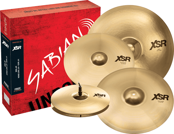 XSR5005GB - Pack XSR armónico 14/16/20 + 18" Crash +90 DÍAS DE PRUEBA DRUMEO