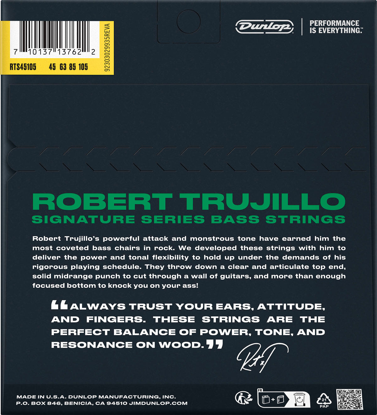 Robert Trujillo Signature Níquel 45-105