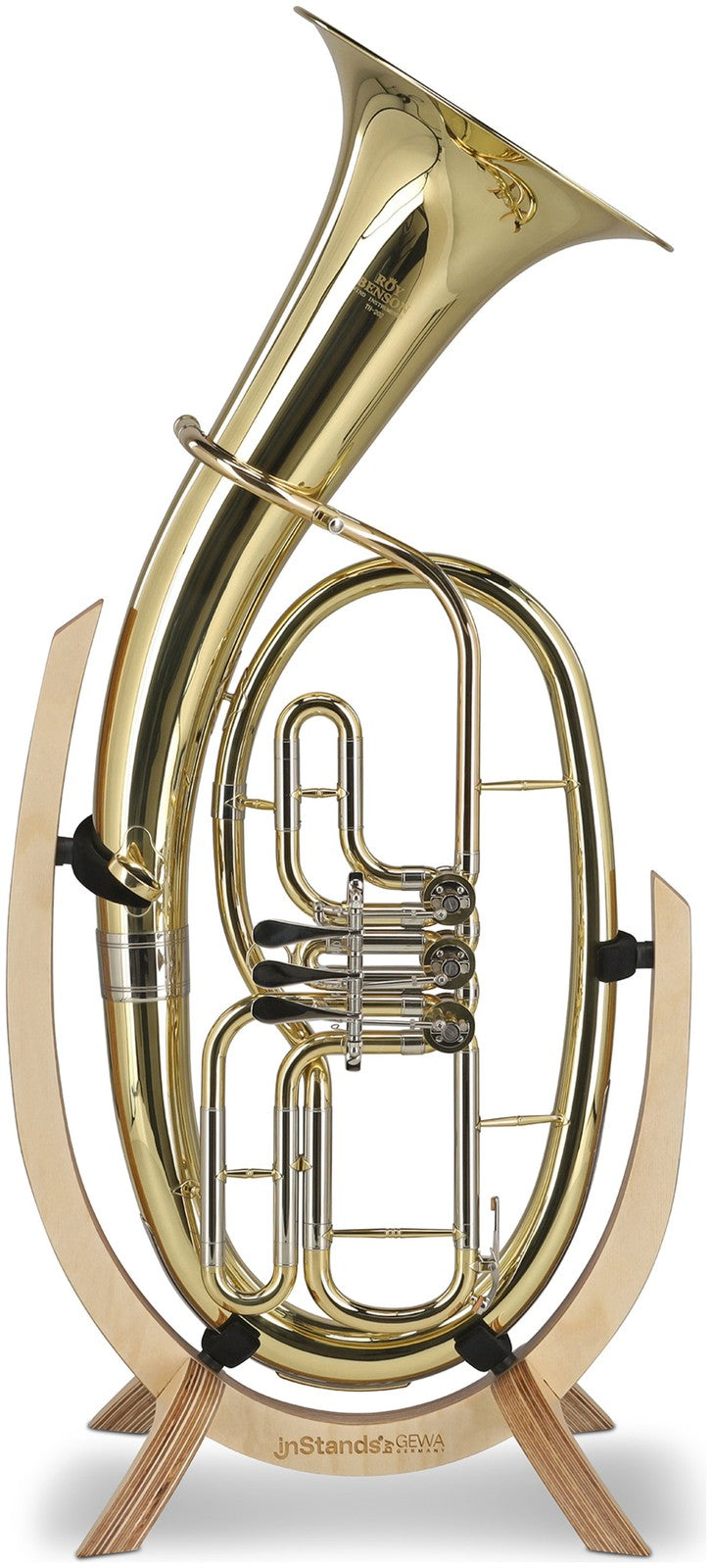 Soporte curvado para barítono