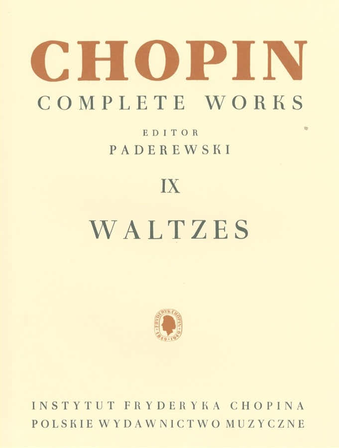 Chopin F. - Valses (paderewski)